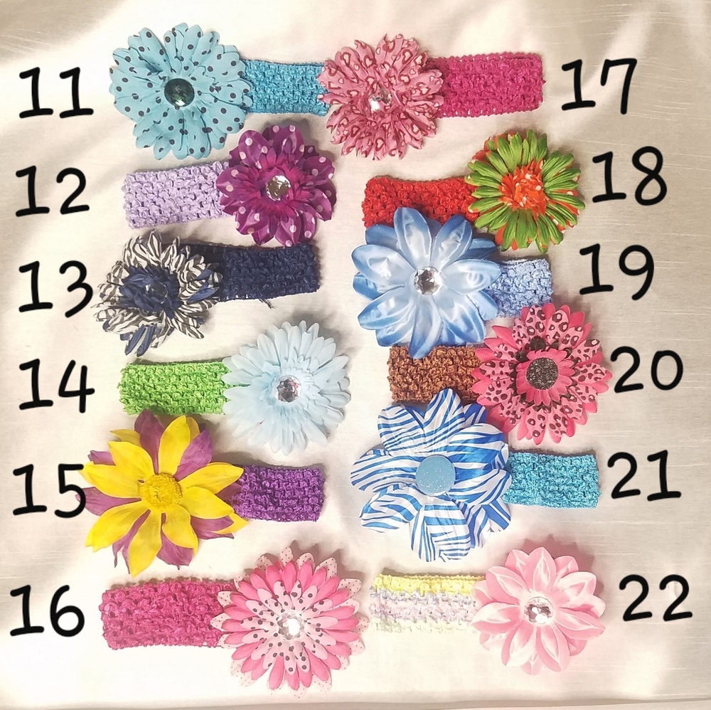 Flower headband. - Picture 3 of 3